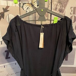 Mustard Seed - Black Maxi Dress